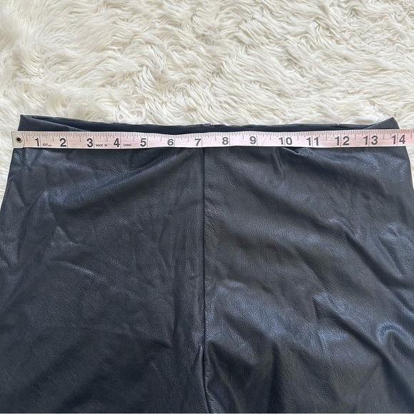 Commando Leggings Perfect Control Faux Leather Smoothing Black XL NWT New - Picture 10 of 12